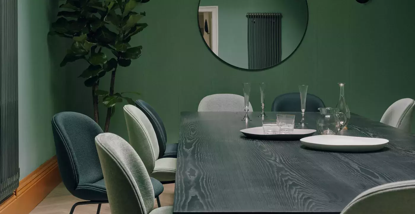 Modern lounge furniture in a spacious Beijing showroom